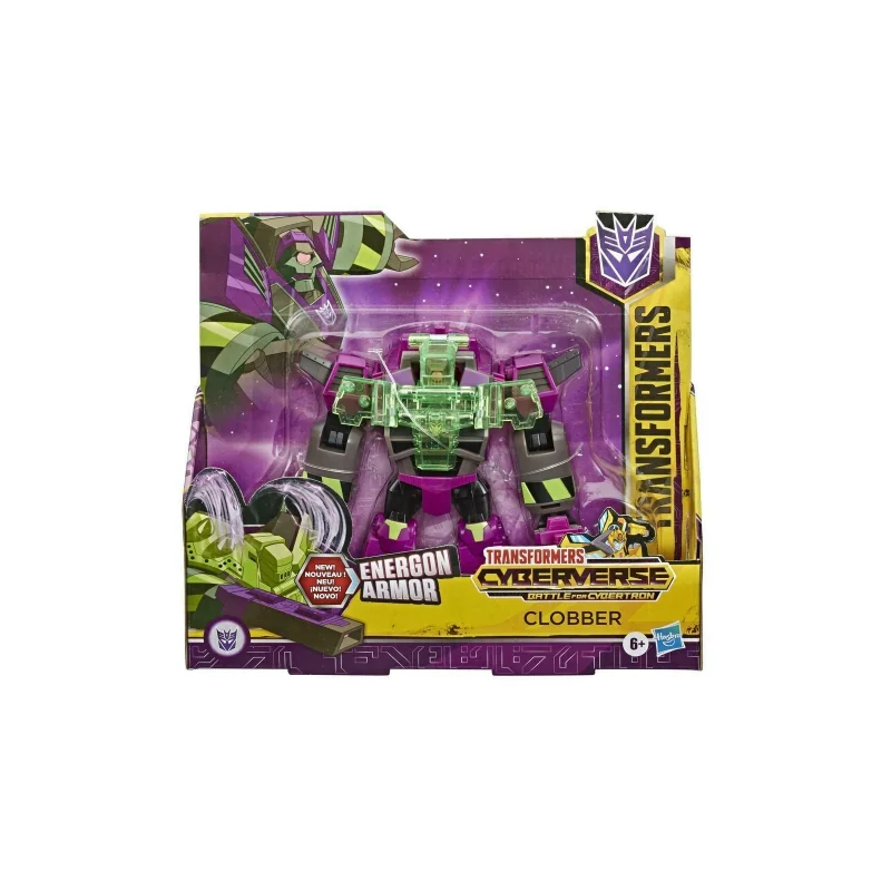 Hasbro - Transformers Cyberverse Ultra Class Energon Armor Clobber / from Assort Figuurtje 