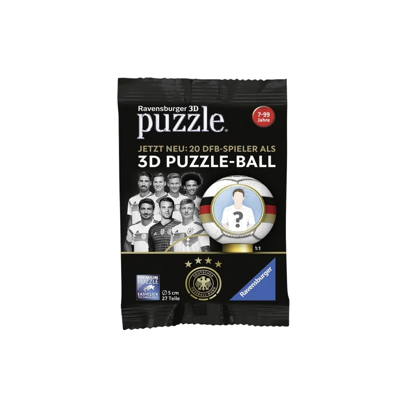 Ravensburger - 3D Puzzle 27 Ball Blindpacks WM 2018 (German) Puzzel 