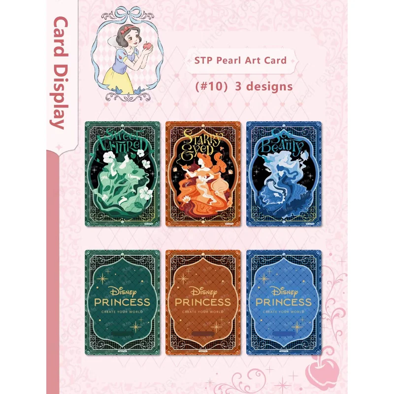 CF51833 Disney Cardfun Princess Magic Fairy Tales Series 10 Boosters 4 Cards