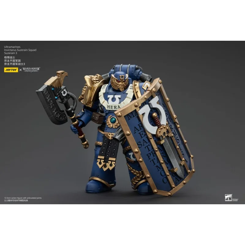 Warhammer The Horus Heresy figure 1/18 Ultramarines Invictarus Suzerain Squad Suzerain 3 Figuren