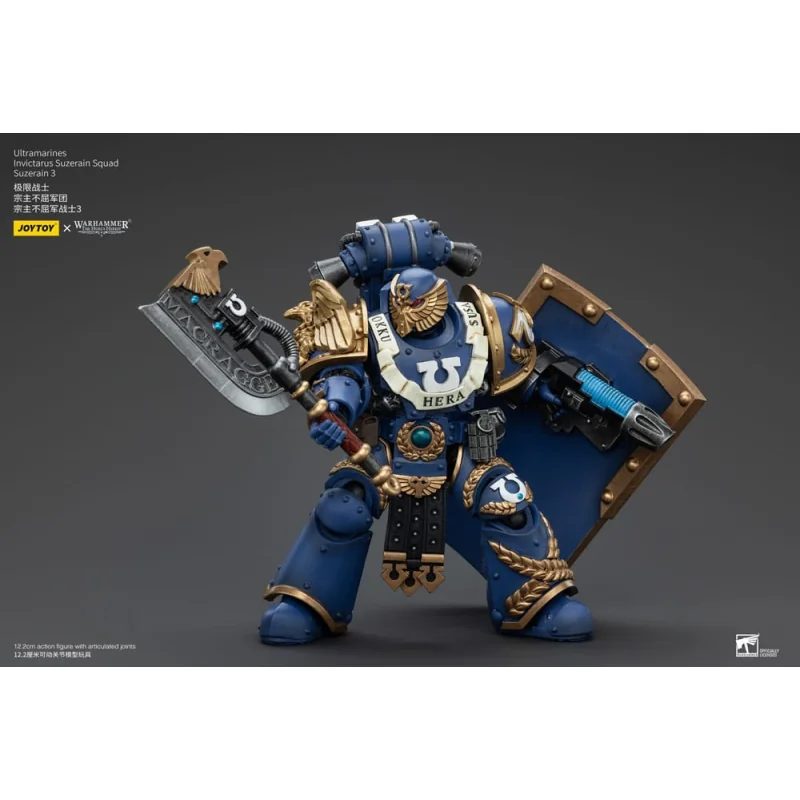 Warhammer The Horus Heresy figure 1/18 Ultramarines Invictarus Suzerain Squad Suzerain 3