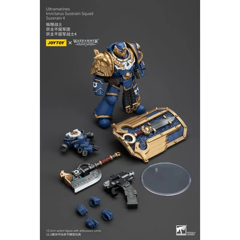 Warhammer The Horus Heresy action figure 1/18 Ultramarines Invictarus Suzerain Squad Suzerain 4