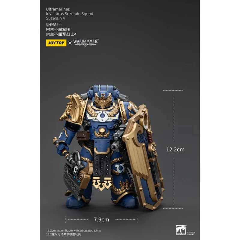 Warhammer The Horus Heresy action figure 1/18 Ultramarines Invictarus Suzerain Squad Suzerain 4