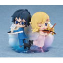 YOUR LIE IN APRIL - Kaori & Kosei - Qset Mini Figures 9 cm Good Smile Company