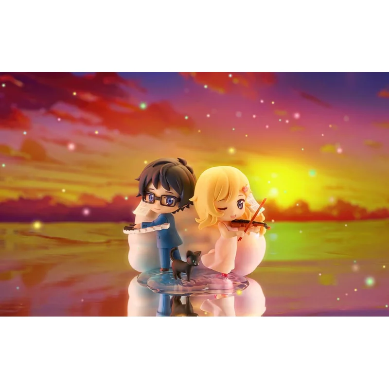 YOUR LIE IN APRIL - Kaori & Kosei - Qset Mini Figures 9 cm