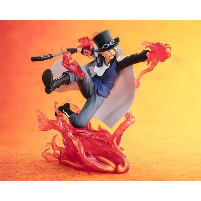 One Piece - Sabo Extra Battle: Fire Fist Rook Check Figuarts Zero 19 cm Figuren