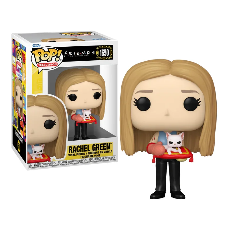 FRIENDS - POP TV N° 1650 - Rachel Green (with cat) Pop figur 