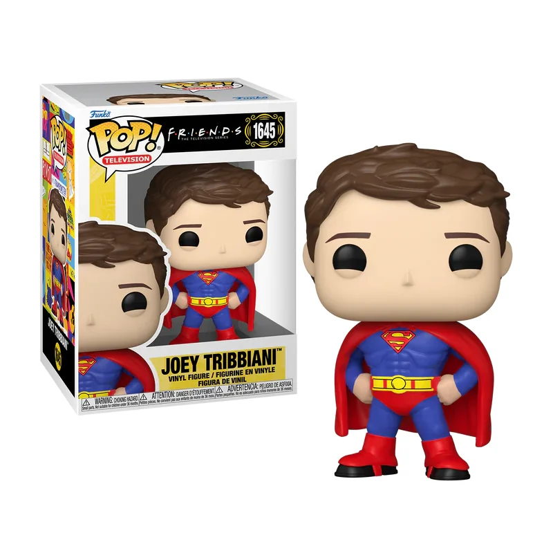 FRIENDS - POP TV N° 1645 - Joey Tribbiani (Superman) Pop figur 