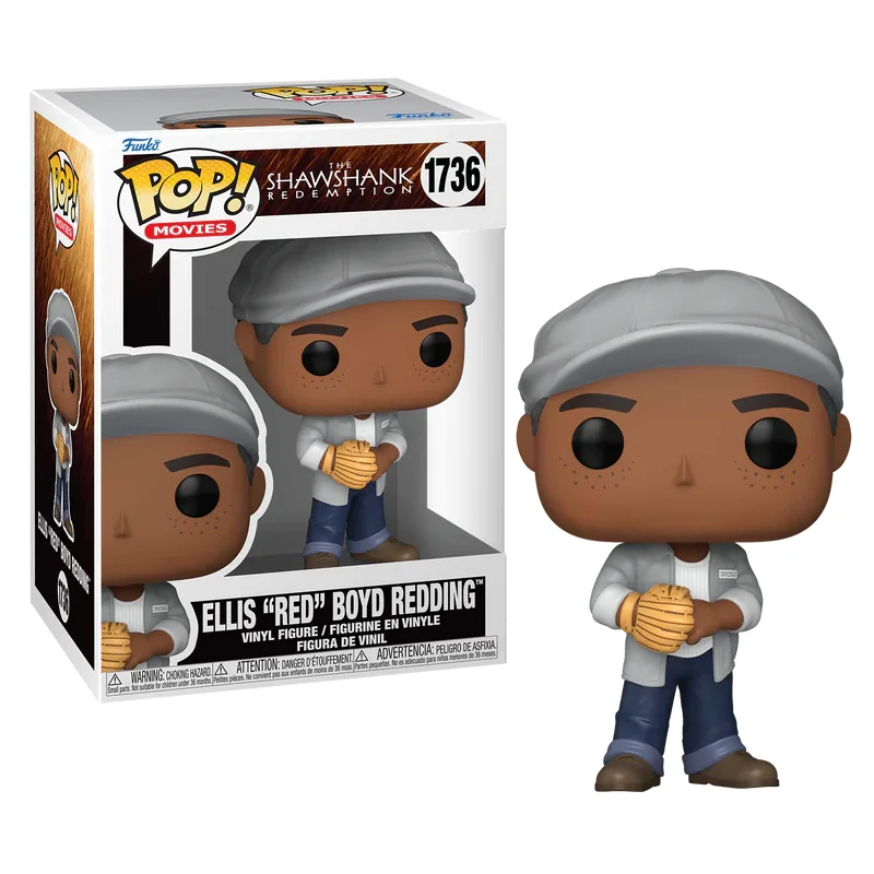 THE ESCAPES - POP Movie N° 1736 - Ellis "Red" Boyd Redding Pop figur 