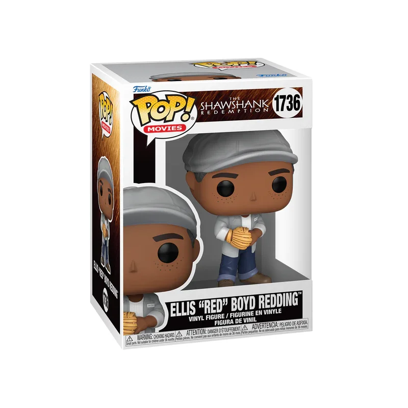 THE ESCAPES - POP Movie N° 1736 - Ellis "Red" Boyd Redding Pop figuren