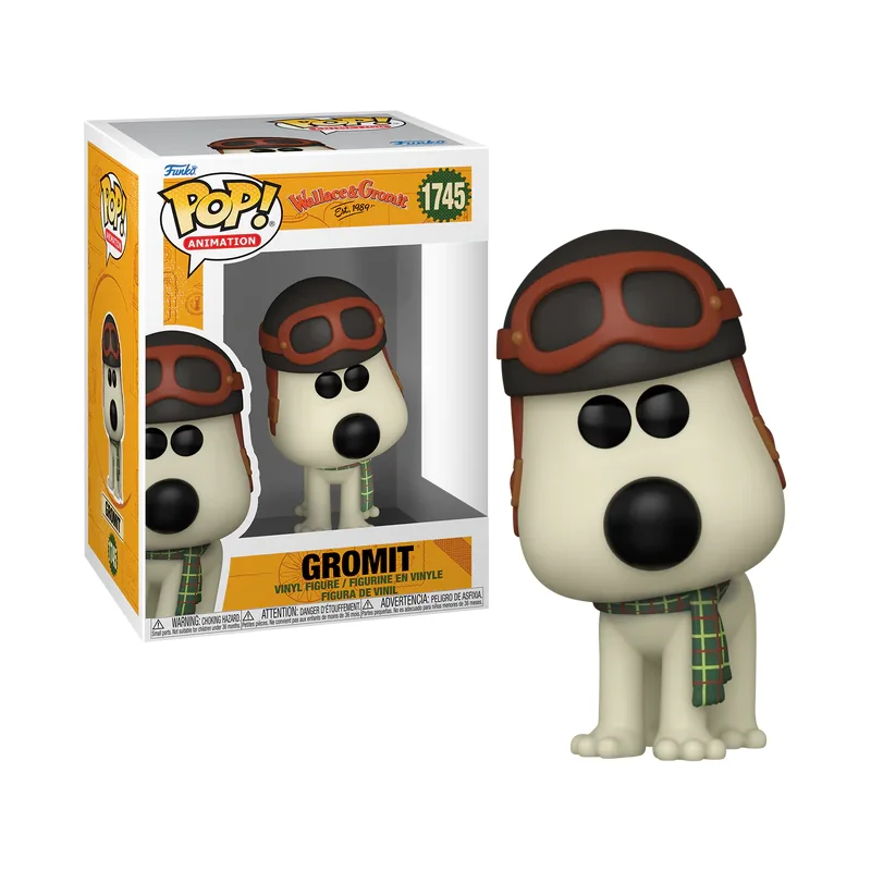 WALLACE & GROMIT - POP Animation N° 1745 - Gromit Pop figur 