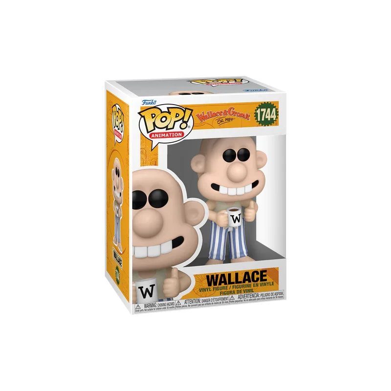 WALLACE & GROMIT - POP Animation N° 1744 - Wallace in pajamas Pop figuren