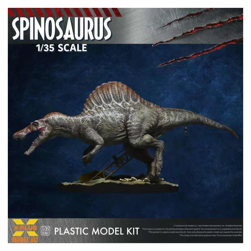 Jurassic Park 3 Spinosaurus Model Kit Re-run Popcultuur:Manga Schaalmodel