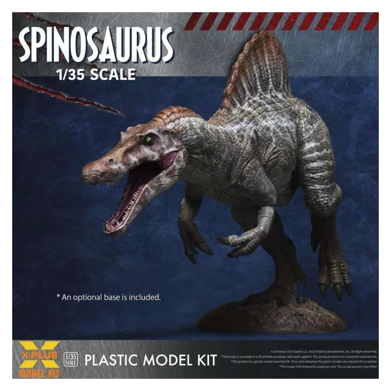 Jurassic Park 3 Spinosaurus Model Kit Re-run X-Plus