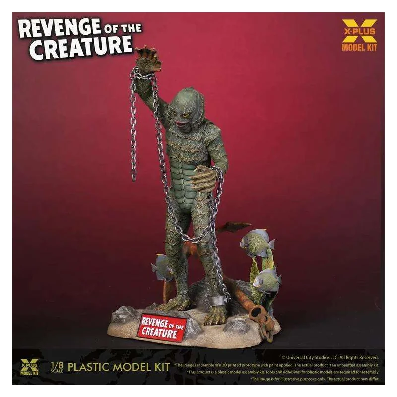 Revenge Of The Creature 1/8 Scale Model Kit Popcultuur:Manga Schaalmodel