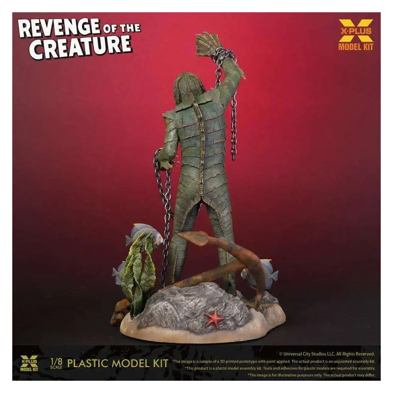 Revenge Of The Creature 1/8 Scale Model Kit X-Plus