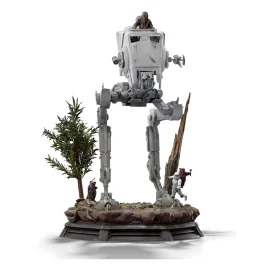 Star Wars - 1/20 Half Art Scale AT-ST and Chewbacca Beeldjes 