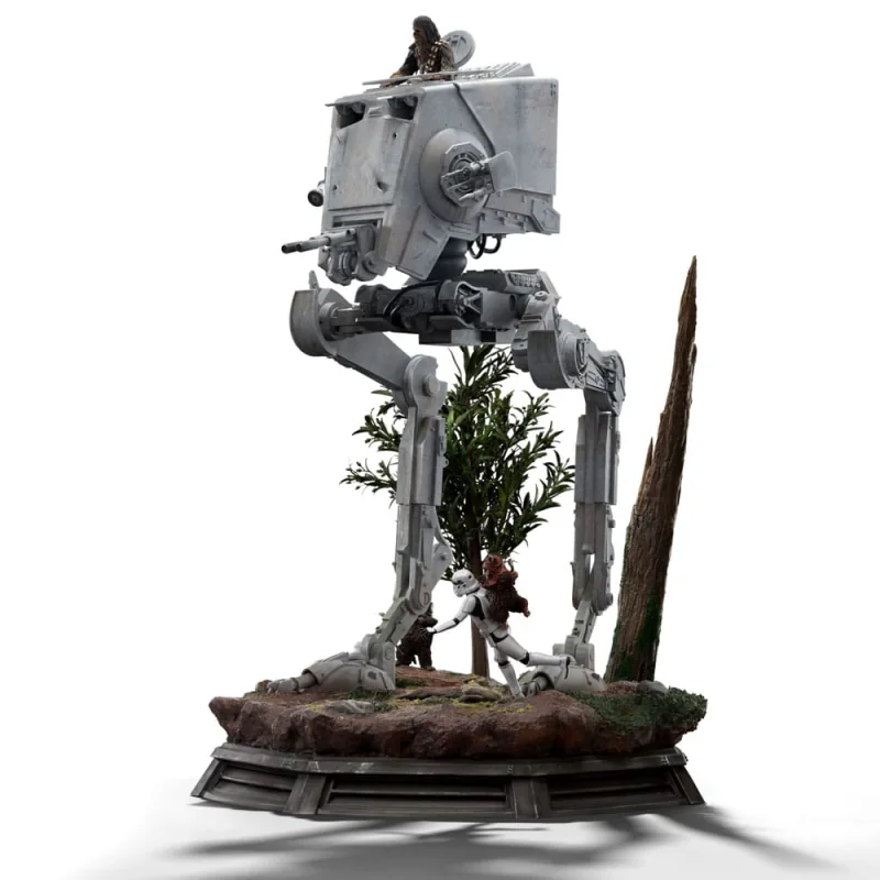 Star Wars - 1/20 Half Art Scale AT-ST and Chewbacca