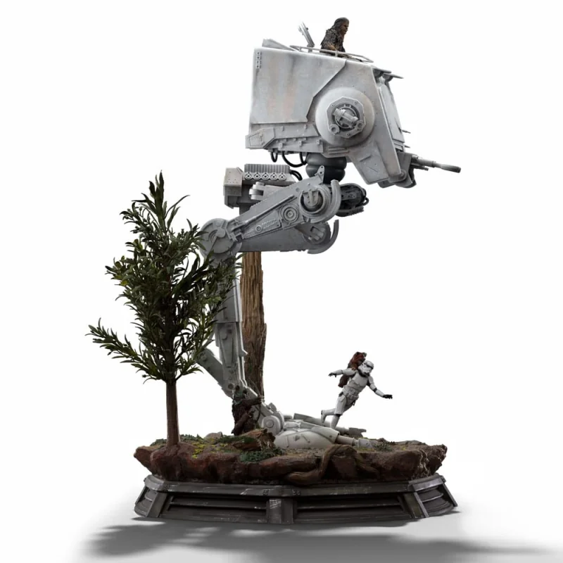 Star Wars - 1/20 Half Art Scale AT-ST and Chewbacca