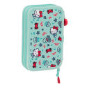 Double pencil case & stationery set (28 pieces) - Sea lovers - Hello Kitty Geval