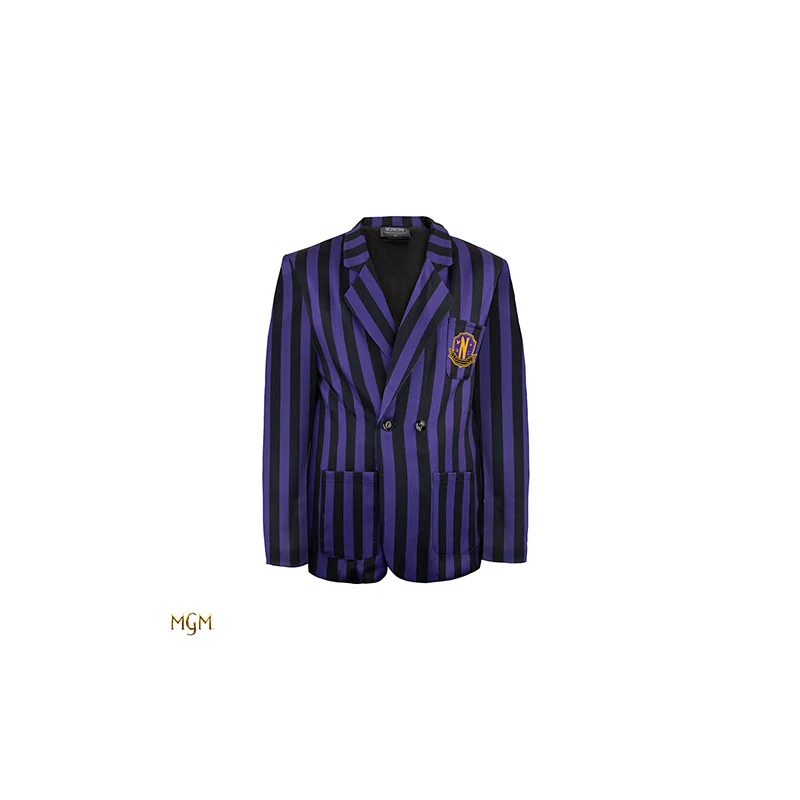 Nevermore Academy purple blazer - Wednesday (L) 