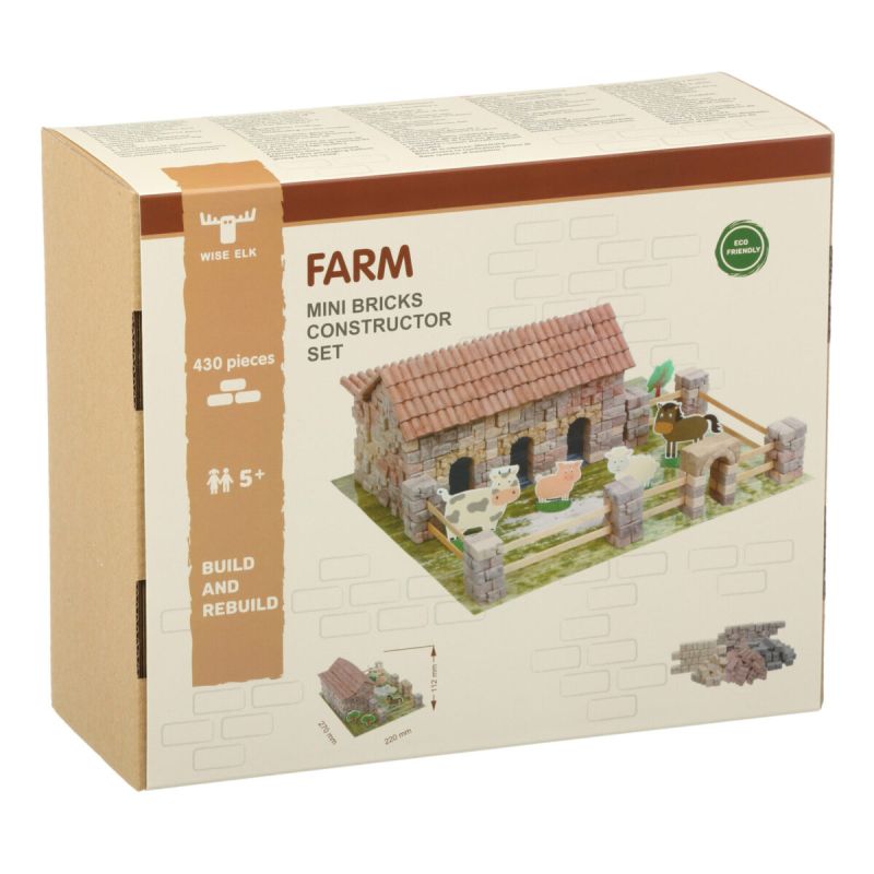 Mini-brick builder “Farm” WiseElk