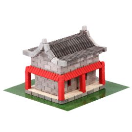 Mini-brick constructor "Chinese house" 