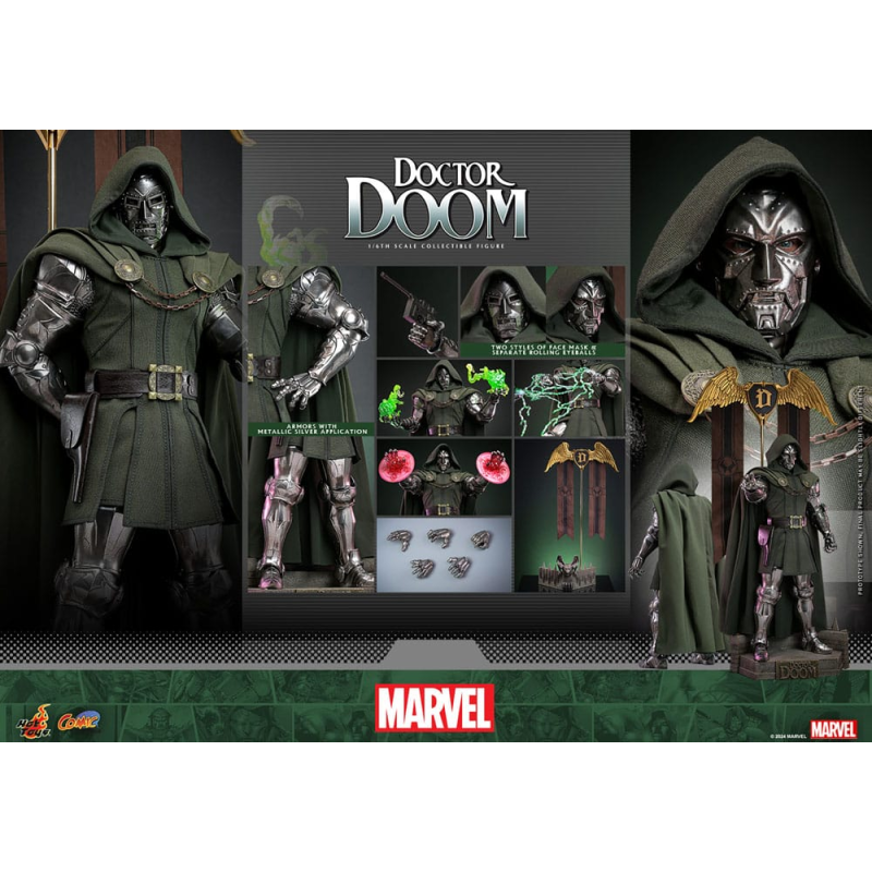 Marvel figure Comic Masterpiece 1/6 Doctor Doom 33 cm