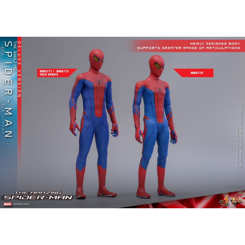 The Amazing Spider-Man action figure Movie Masterpiece 1/6 Spider-Man (Deluxe Version) 30 cm