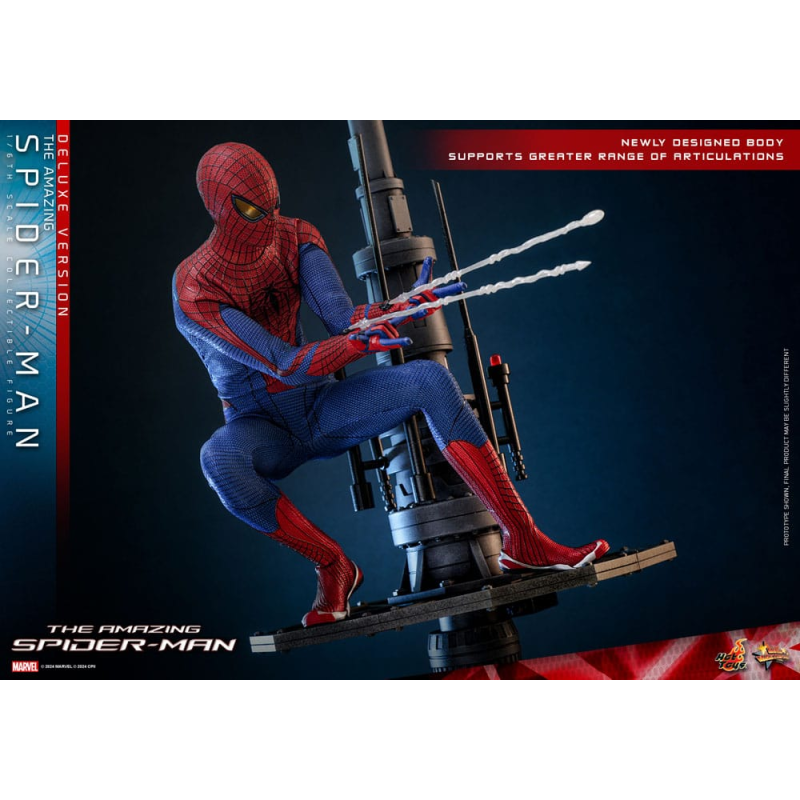 The Amazing Spider-Man action figure Movie Masterpiece 1/6 Spider-Man (Deluxe Version) 30 cm