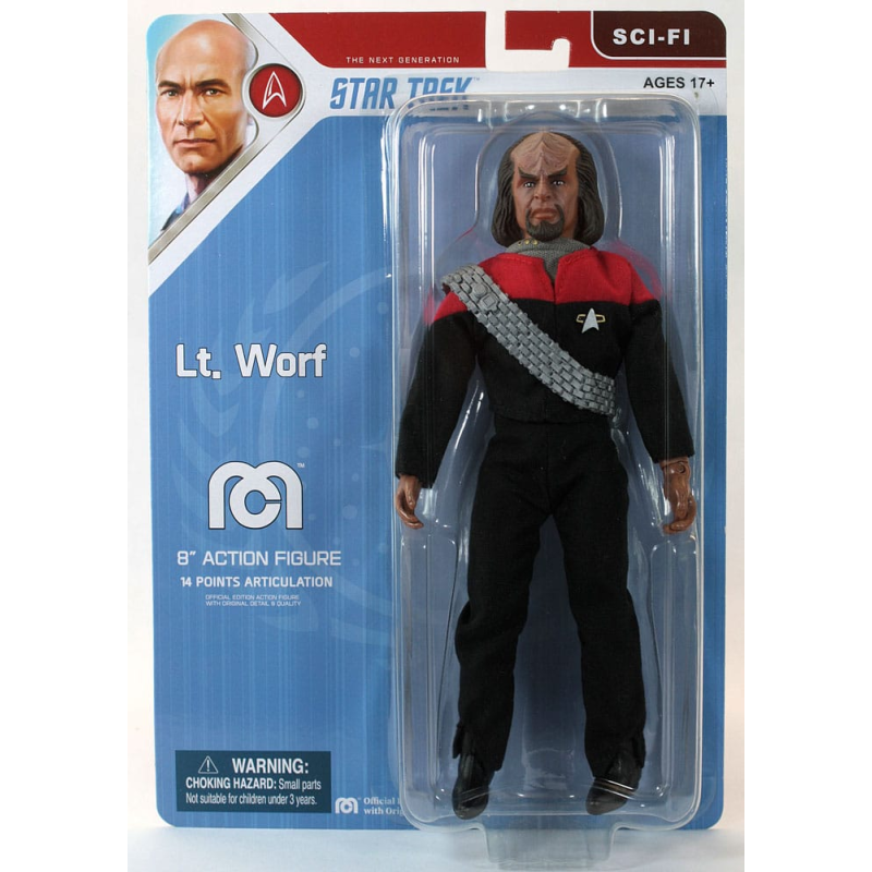 Star Trek TNG figure Lt. Worf 20 cm Figuren