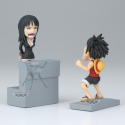 ONE PIECE - Luffy & Nico Robin - WCF Log Stories Figure 10cm