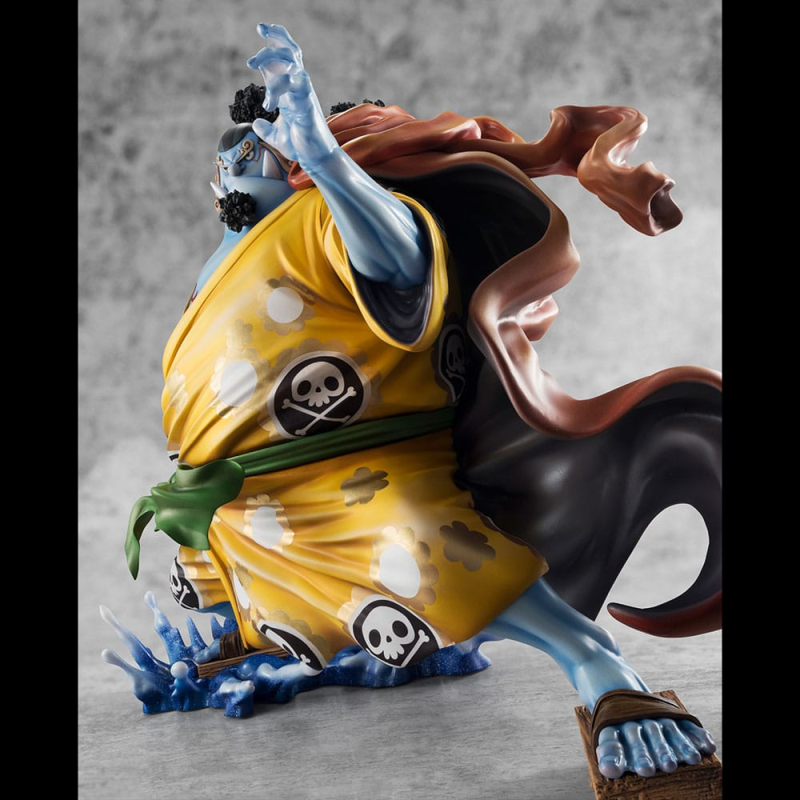 ONE PIECE - Jinbe - POP SA-Maximum Statuettes "Limited Reprint" 25cm Megahouse