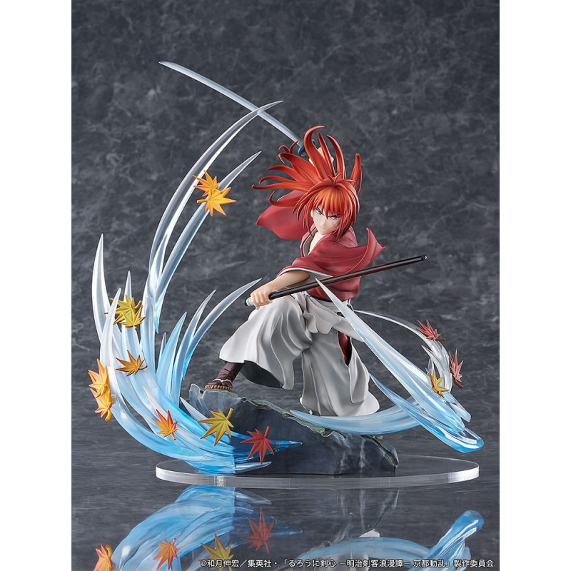 Rurouni Kenshin: Meiji Kenkaku Romantan Kyoto Douran - 1/7 Kenshin Himura Souryusen Ver. 27cm Figuren