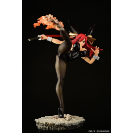 Fairy Tail statuette 1/6 Erza Scarlet High Kick Black Bunny Ver. 37cm Figuurtje 