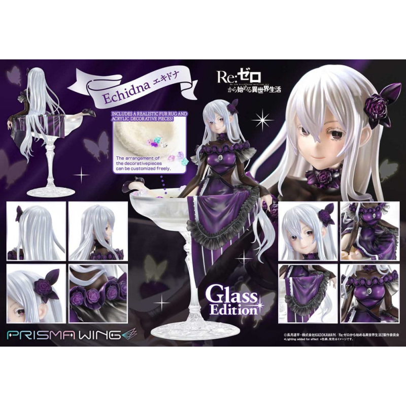 Re:ZERO Starting Life in Another World - 1/7 Prisma Wing Echidna Glass Edition 24 cm Figuren