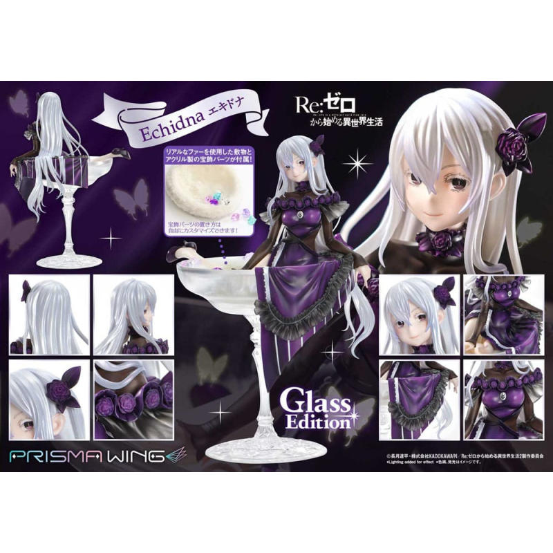 Re:ZERO Starting Life in Another World - 1/7 Prisma Wing Echidna Glass Edition 24 cm Prime 1 Studio