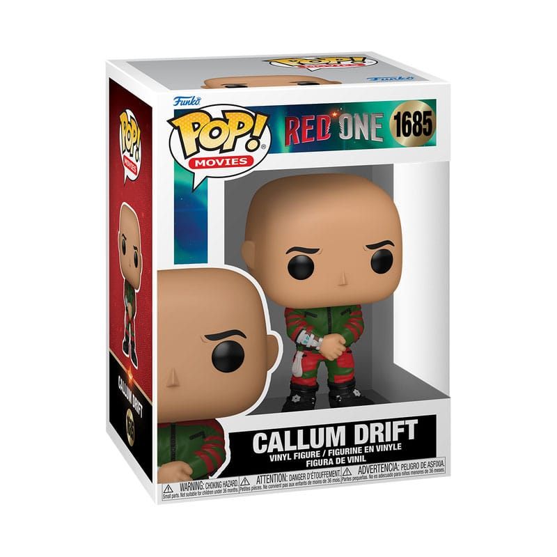 The Red One POP! Movies Vinyl figure Cal 9 cm Pop figuren