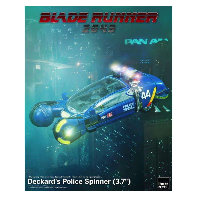 Blade Runner 2049 Deckard Police Spinner Replica's: kleinschalig