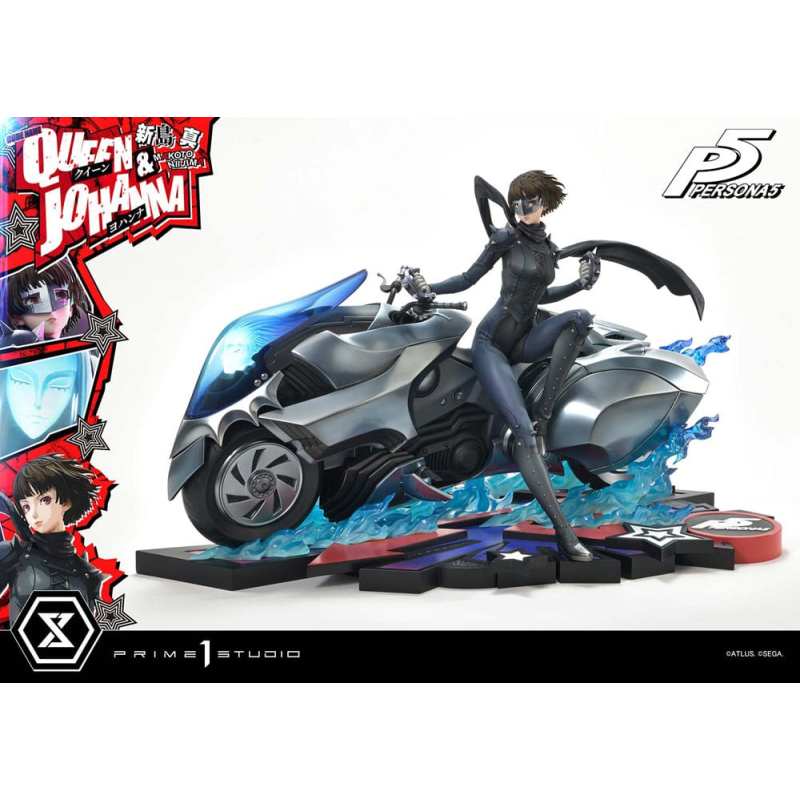 Persona 5 Premium Masterline Series Statuette 1/4 Makoto Niijima "Queen" & Johanna Bonus Version 42 cm