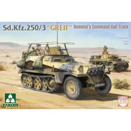 Sd.Kfz.250/3 "GREIF" Rommel's Command Half-Track Schaalmodel 