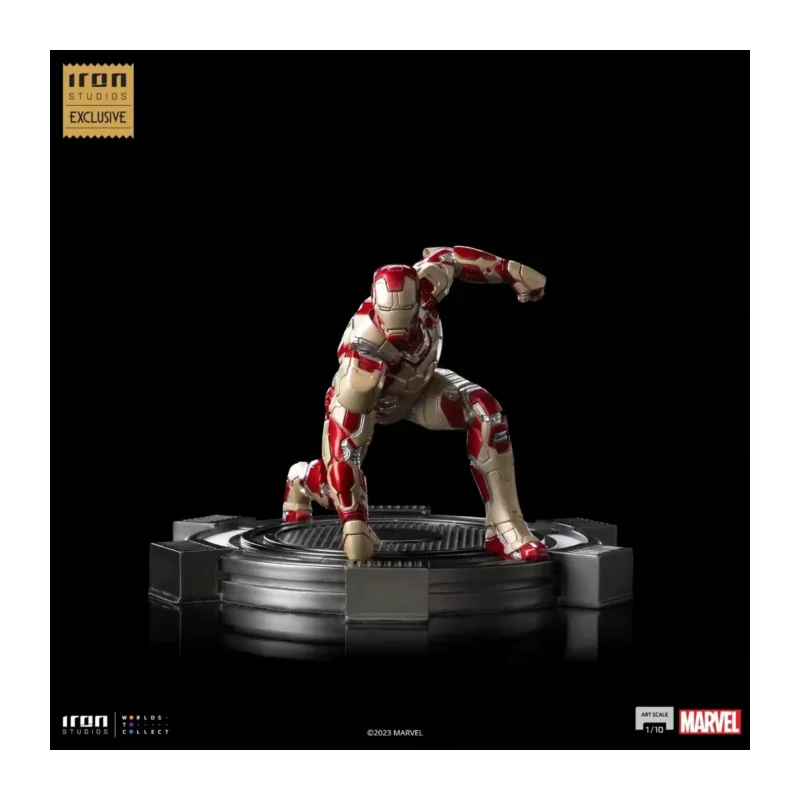 MARVEL - Iron Man Mark XLII - Statue Del. Art Scale 1/10 14cm 2023 CCXP Figuurtje 