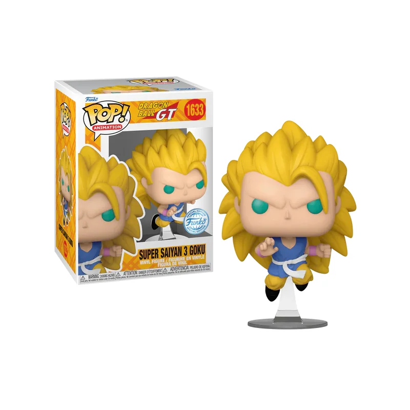 DRAGON BALL GT - POP Animation N° 1633 - Super Saiyan 3 Goku Pop figur 