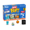 PIXAR - Bitty Pop 4 Pack 2.5cm - Monsters Inc. Pop figur 