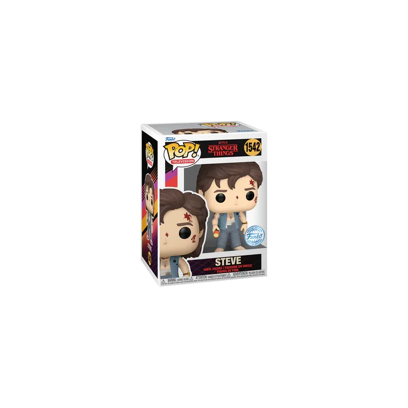 STRANGER THINGS - POP TV N° 1542 - Steve (Battledamage) Pop figuren