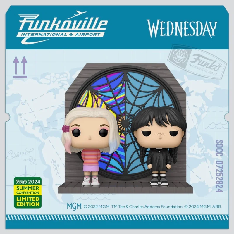 WEDNESDAY - POP Moment No. 1541 - Wednesday and Enid Pop figur 