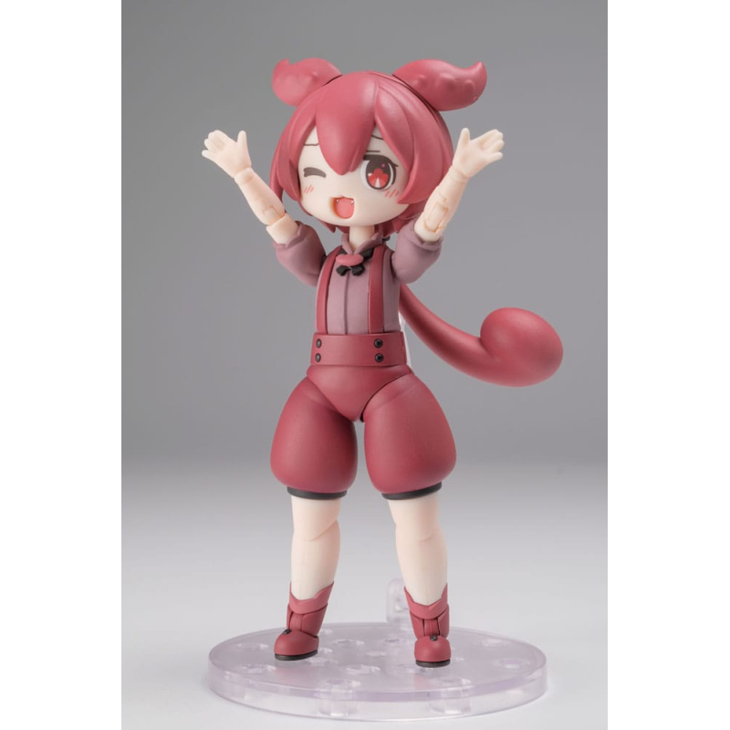 PLUM38795 Tohoku Zunko Plastic Model Kit 1/12 Plafia Ankomon Mini Figure Set 10 cm