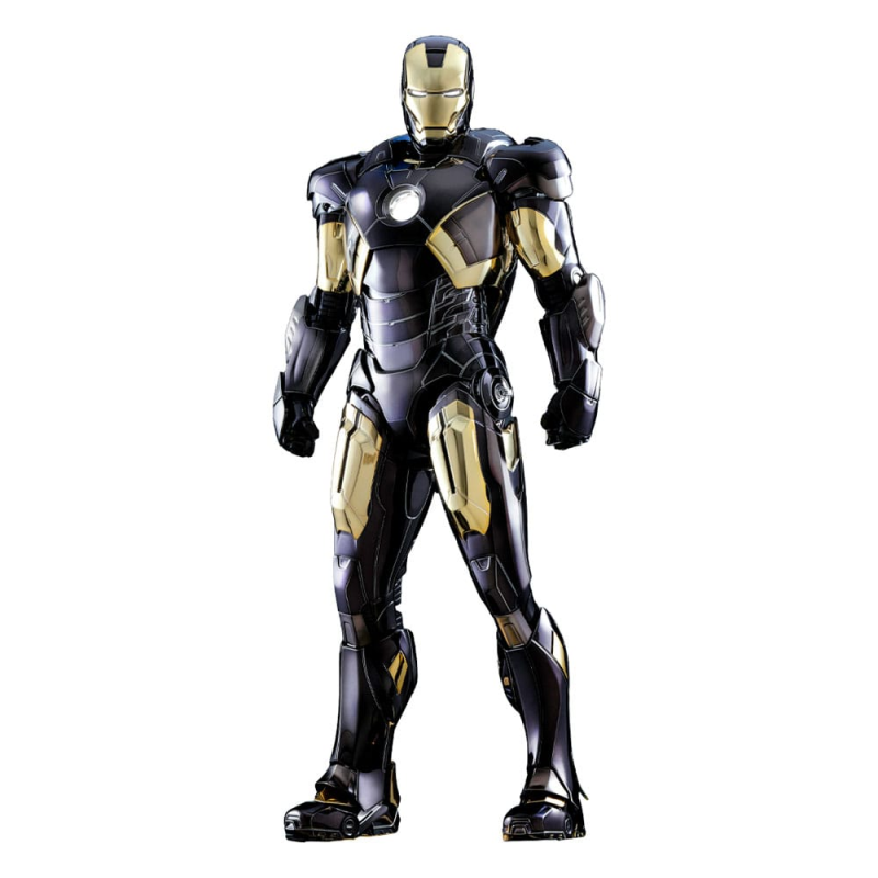 The Avengers Diecast Movie Masterpiece 1/6 Iron Man Mark VII (Black & Gold Version) 32 cm 