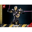 HOT913356 The Avengers Diecast Movie Masterpiece 1/6 Iron Man Mark VII (Black & Gold Version) 32 cm