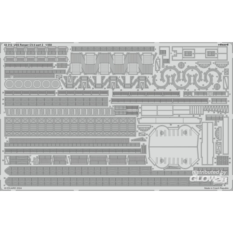 USS Ranger CV-4 0 Detailkits voor schepen